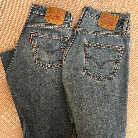 Levi's Denim - Vintage LEVIs 501 - 2 pairs